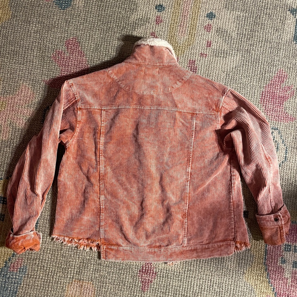 Courduroy-style Spring jacket - Picture 3 of 4